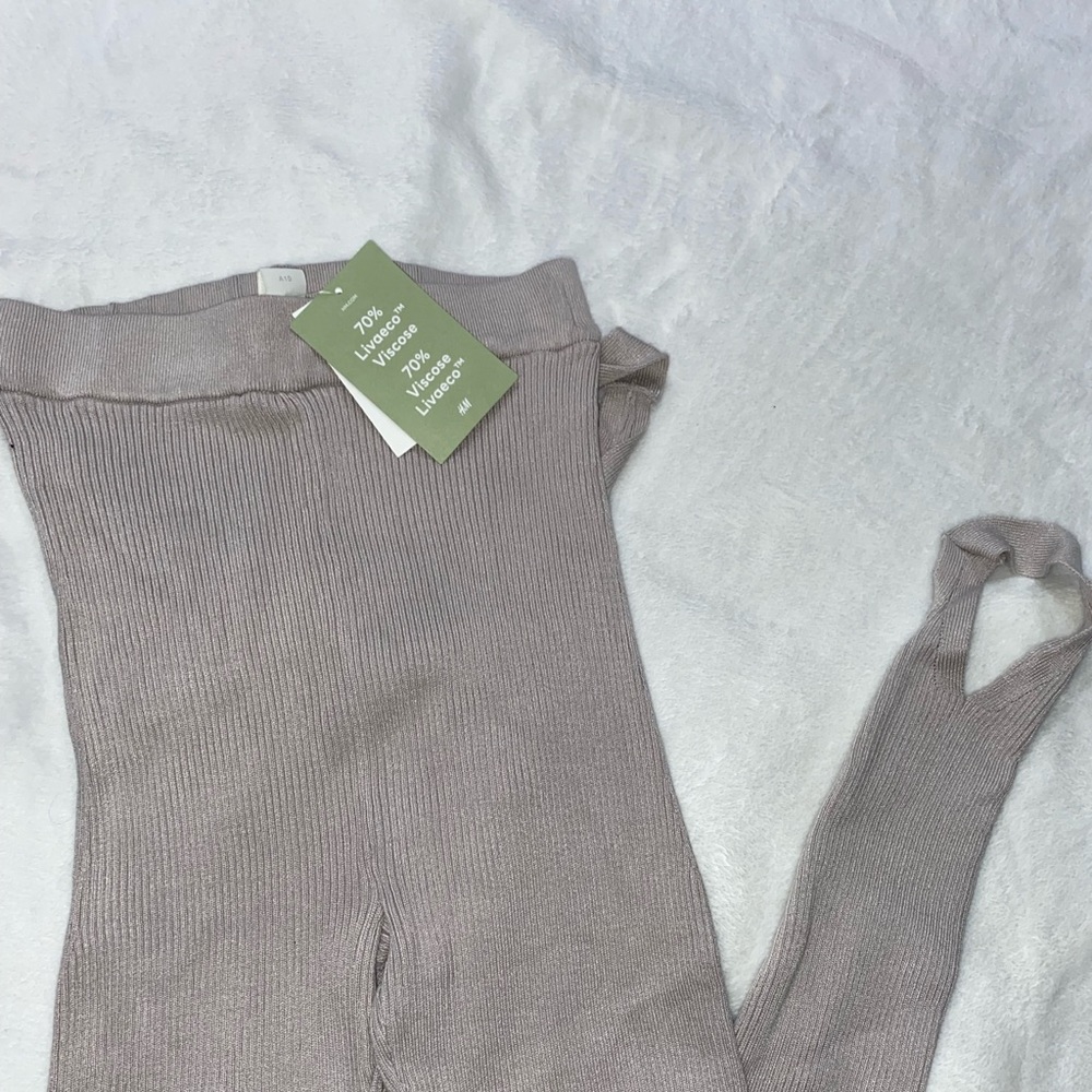 H&M ribbed leggings size XS